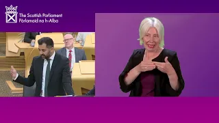 First Minister's Questions (BSL) - 7 September 2023