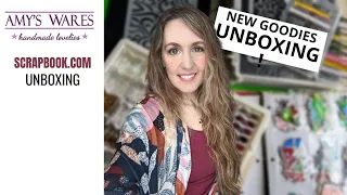 SCRAPBOOK GOODIES! Unboxing the crafty goodness! UNREAL freebie!!