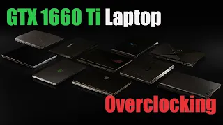 GTX 1660 Ti Laptop - Overclocking and test in games | Разгон и тесты в играх | MSI Afterburner