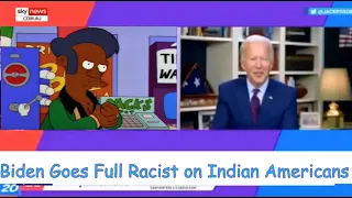 Biden Turns Racist Against Indian People in Very Racist Way... (comedian K-von was shocked)