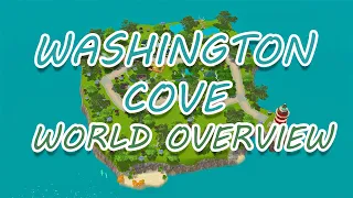 GREEN ISLAND!! Washington Cove The Sims 3 World Overview