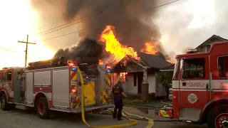 Firefighters battling large fire in New Orleans' Hollygrove neighborhood