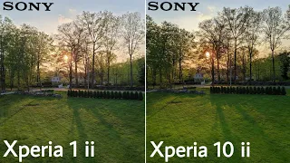 Sony Xperia 1 II VS Sony Xperia 10 II Camera Test Comparison!!