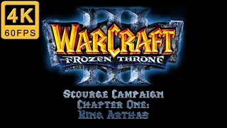 Warcraft 3 The Frozen Throne Walkthrough | Hard | Scourge Campaign | Chapter 1: King Arthas