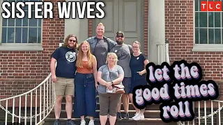 Sister Wives Exclusive - Janelle Brown hanging out in NC with Christine's kids