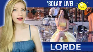 Vocal Coach/Musician Reaction & Analysis: LORDE 'Solar' Live!
