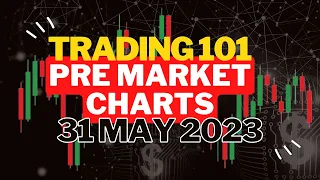 Pre Market Chart 31 May 2023 (SPY QQQ & TECH!!!)