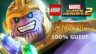 Running the Gauntlet DLC 100% Guide (Minikits & Stan Lee) - LEGO Marvel Super Heroes 2