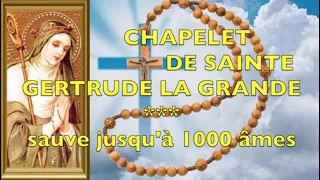 CHAPELET DE SAINTE GERTRUDE POUR SAUVER JUSQU'À 1000 ÂMES DU PURGATOIRE - PRIÈRE NOVEMBRE DÉFUNTS