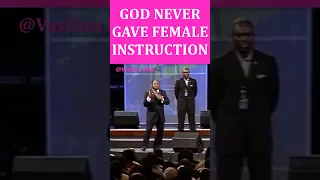 God Never gave Female instruction by Dr Myles Munroe