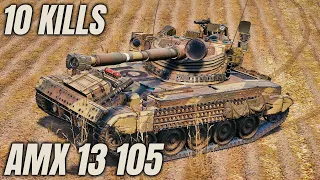 AMX 13 105 - 10 Kills, 6,1K Damage | World of Tanks