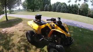 Can-Am Ds 250 top speed