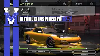 Need For Speed Underground 2: Initial D Inspired FD RX-7 | VM PLAYS