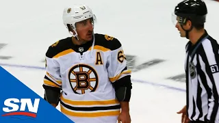 Jack Edwards Strongly Disagrees With Slashing Penalty On Bruins' Brad Marchand