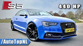 440HP AUDI S5 V6 Supercharged | 294km/h REVIEW on AUTOBAHN by AutoTopNL