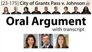 Oral Argument: City of Grants Pass v. Johnson