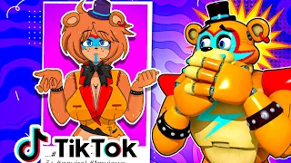 FUNNY FNAF TikTok’s with Circus Baby and Glamrock Freddy