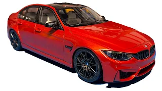 Building a Shakir Orange BMW F80 M3 Model Car