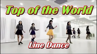 Top of the World - Line Dance / Level: Intermediate / 탑오브더월드 라인댄스, 중급라인댄스