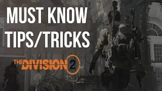 The Division 2: Tips and Tricks Guide For New and Returning Players