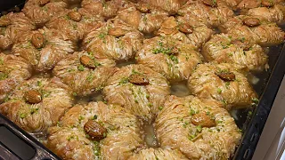 Bakllav me 1 vez per 20 minuta qe shkrihet ne goj 20 dakika agizda eriyen baklava tarifi