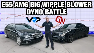 E55 AMG VRP vs Weistec Whipple PT2 - DYNO TUNE BATTLE! Same Blower, Very Different Results