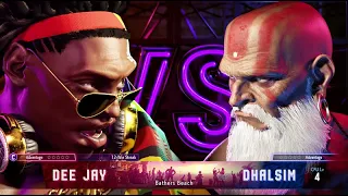 Street Fighter 6 - Deejay Vs. Dhalsim Walkout (Floatout)