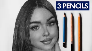 WHY I ONLY DRAW PORTRAITS WITH 3 PENCILS