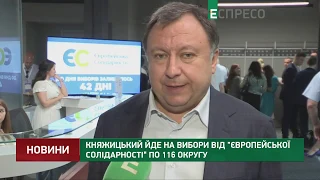 Княжицький йде на вибори від Європейської солідарності по 116 округу