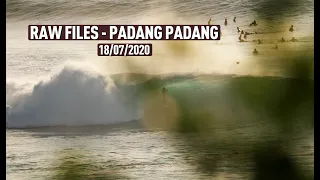 RAW FILES - Padang Padang - The Biggest Swell of 2020 - 18/07/2020