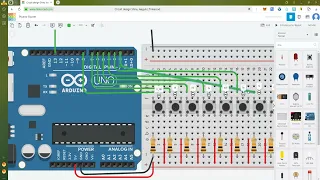 Arduino, Tinkercad Buzzer Piyano Yapımı. Devre, Kod, Blok Kod İle Tasarım.