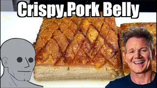 Following Instructions from Gordon Ramsay (Crispy Pork Belly)