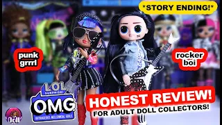 🔥NEW!! OMG REMIX Rocker Boi 😍 Punk Grrrl (2-Pack) Doll Review *SPECIAL ENDING!*