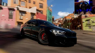 900 HP BMW M5 F90 joyride through the city