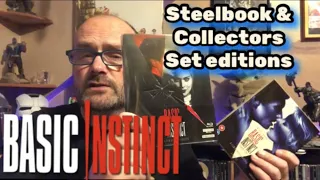 BASIC INSTINCT 4K. Steelbook & Collectors set. Opening.