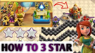 How to 3 Star the Golden Sand and3-Starry Nights Challenge (Clash of Clans)