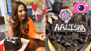 Aalisha Panwar Exclusively celebrates 🥳 her Birthday with Glitter Andand Glamour | Dangal TV |