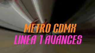 Metro CDMX Línea 1 Avance / Salto del agua / SEP2022