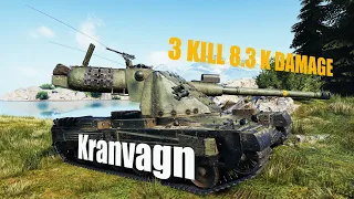 Kranvagn Peace Holder 3 Kills 8,3 K Damage World of Tanks