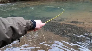 PA Winter Fly Fishing for Trout - Short