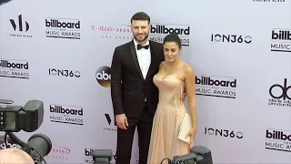 Sam Hunt and Hannah Lee Fowler 2017 Billboard Music Awards Magenta Carpet