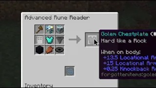 How to make Golem Armour in RLCraft