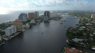 Drone at FLIBS 2020 Fort Lauderdale