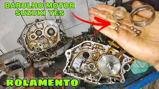 COMO DESMONTAR O MOTOR DA SUZUKI YES ACHEI UM ROLAMENTO  QUEBRADO / PROJETO MINI JEEP CASEIRO