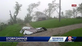 Storm damage surveys start early Tuesday morning