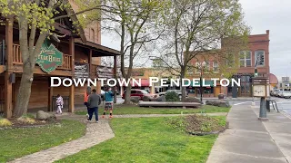 WALKING: Downtown Pendelton, Oregon- Exploring a Wild West Town