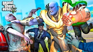 ТАНОС ВЫЖИВАЕТ В ЗОМБИ АПОКАЛИПСИСЕ В ГТА 5 МОДЫ! THANOS ОБЗОР МОДА В GTA 5! ИГРЫ ГТА ВИДЕО MODS