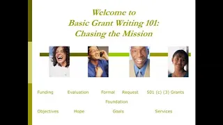 Grant Writing 101 - Session 1