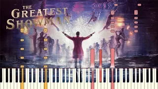 The Greatest Showman - "The Greatest Show" [Piano Tutorial] (Synthesia)