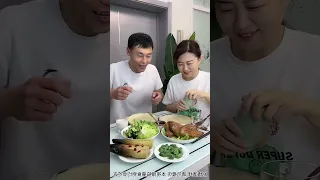 Funny Husband and Wife Yummy Food Eating Challenge 🍲🍲😋😋🤣🤣 Ep 62